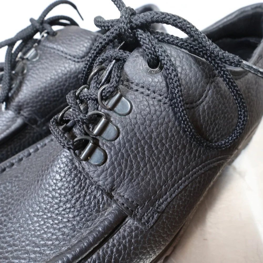Red Wing 8624 Oxford Shoes Mens 9.5 D Black Leather Vintage USA Deadstock Work